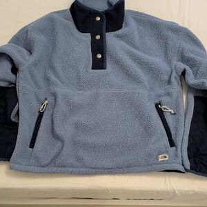 Women's The North Face Blue Fleece Size Medium